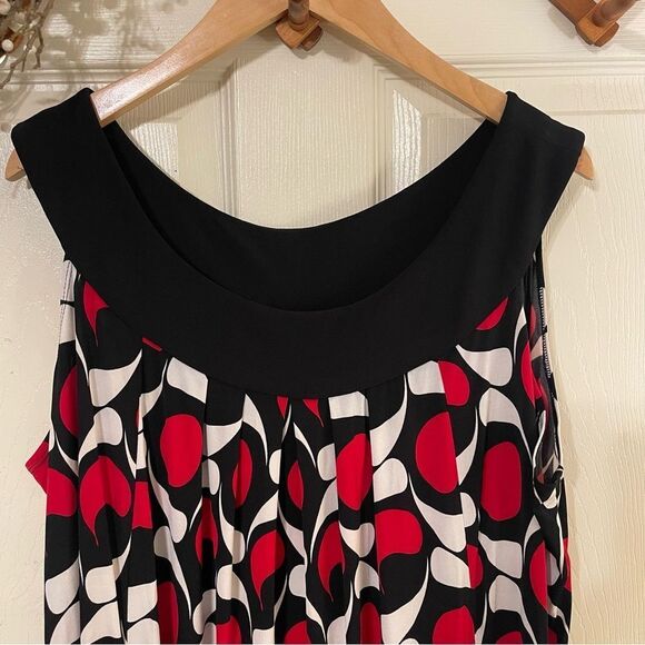 Glamour Red and Black Midi Sundress - Picture 5 of 7